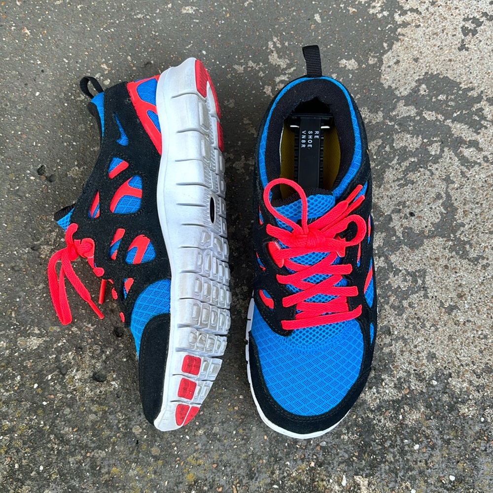 NIKE Trainers, LIKE NEW, Blue, Black & Pink, Women’s size 8
